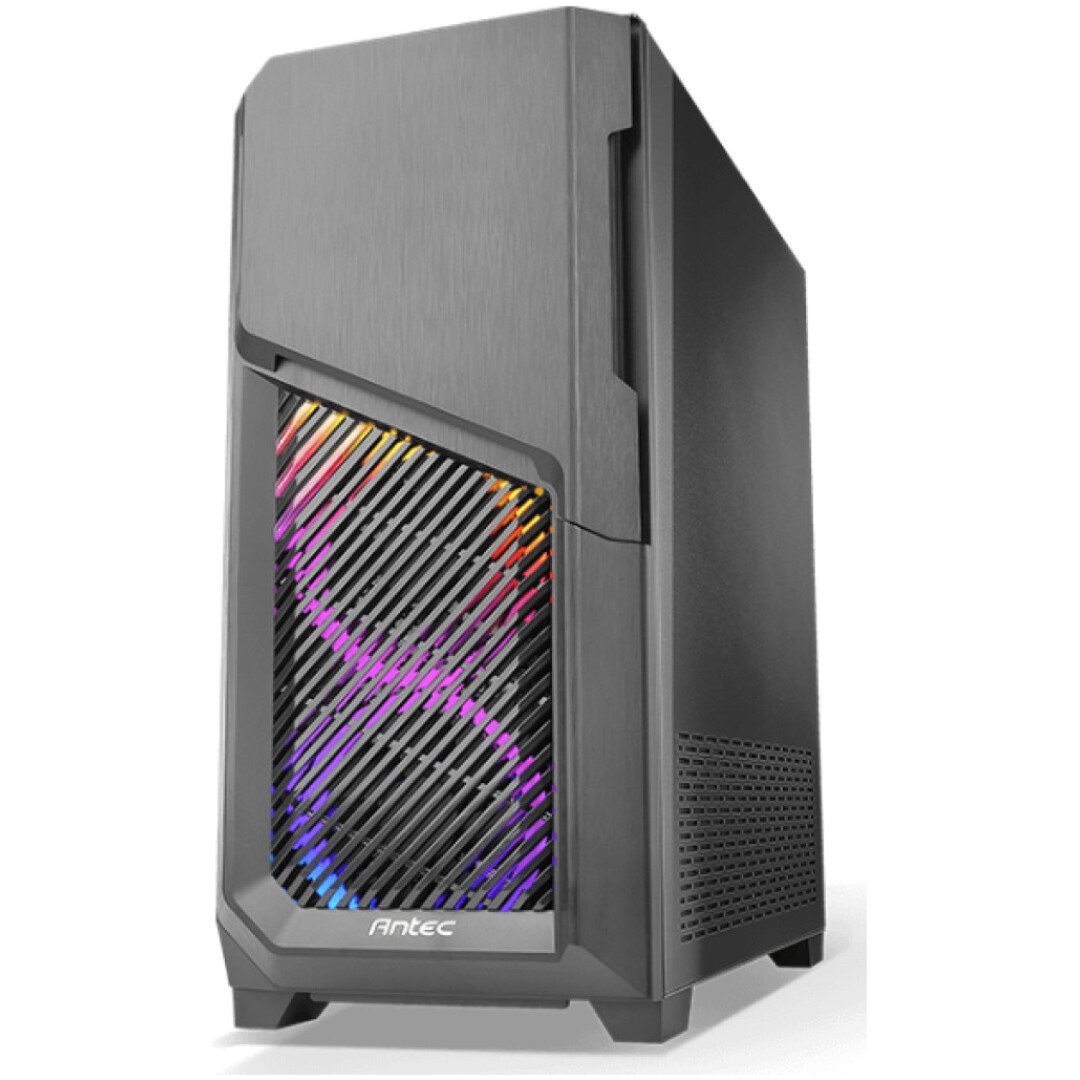 Ohišje Antec DP502 Flux Dark Phantom MidiATX - črna RGB