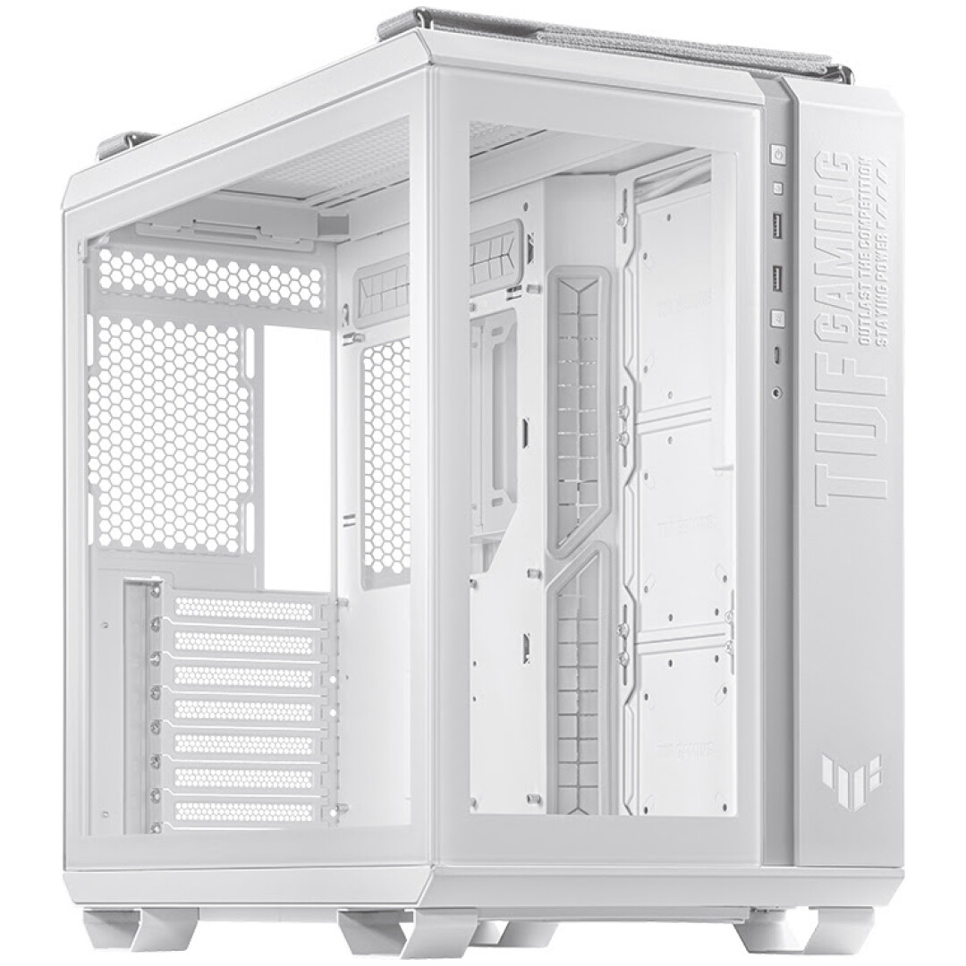 Ohišje Asus TUF Gaming GT502 MidiATX - bela