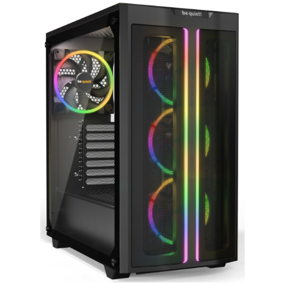 Ohišje Bequiet Pure Base 500 FX MidiATX - črna RGB