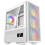 Ohišje Deepcool CH560 Digital MidiATX - bela RGB