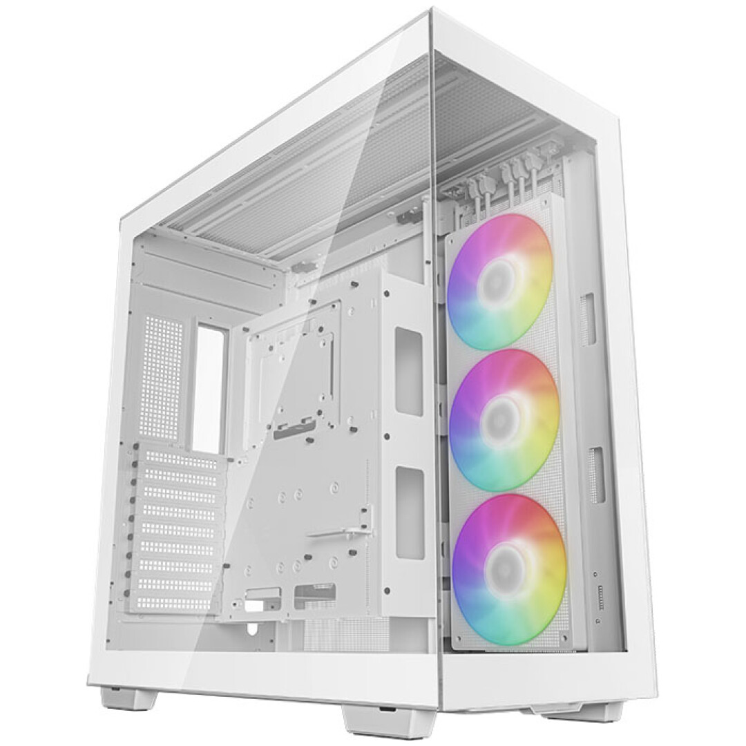 Ohišje Deepcool CH780 WH ATX - bela RGB