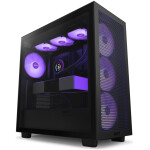 Ohišje NZXT NZXT H7 Flow MidiATX - črna RGB