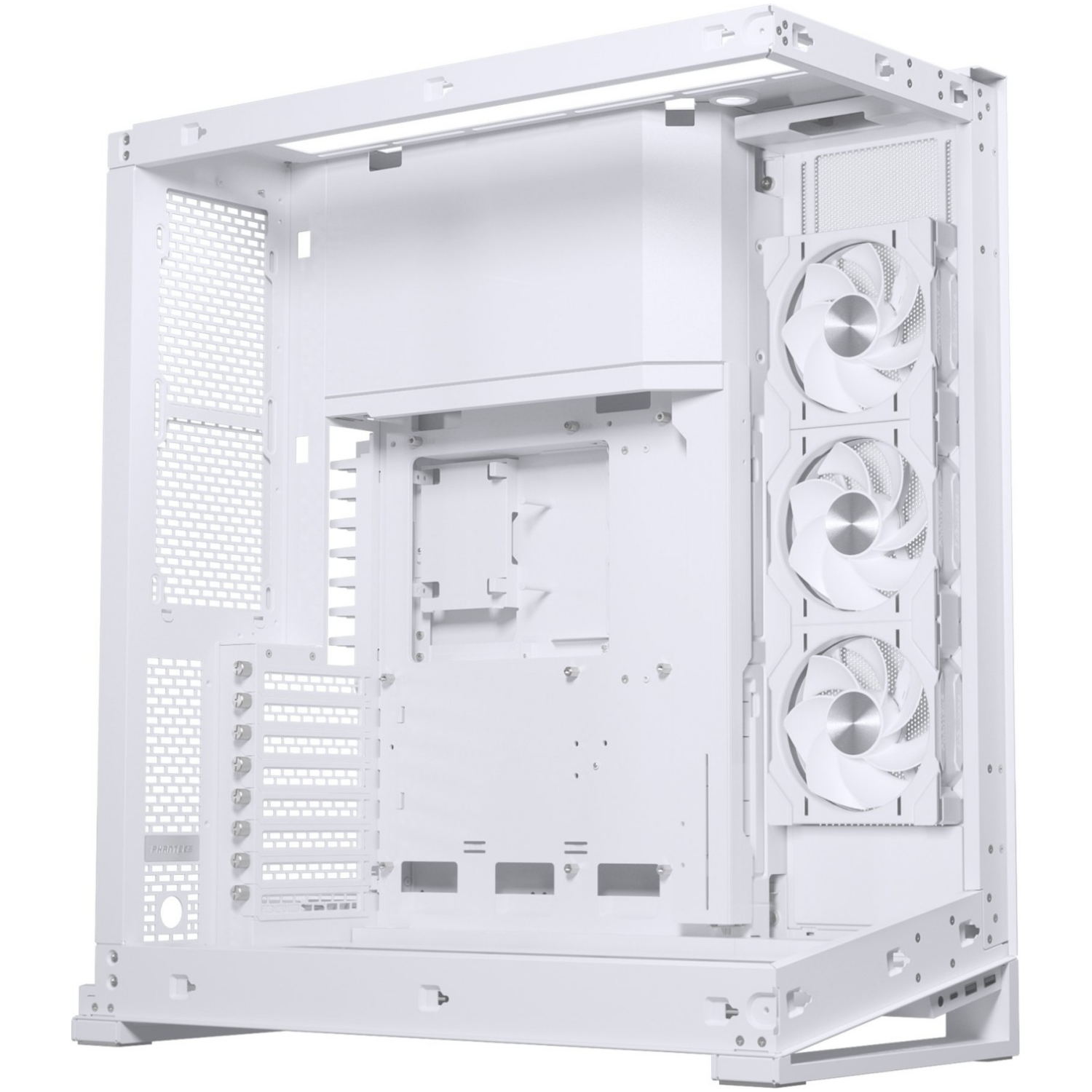 Ohišje Phanteks NV7 TEMPERED GLASS ATX - bela RGB LED osvetlitev