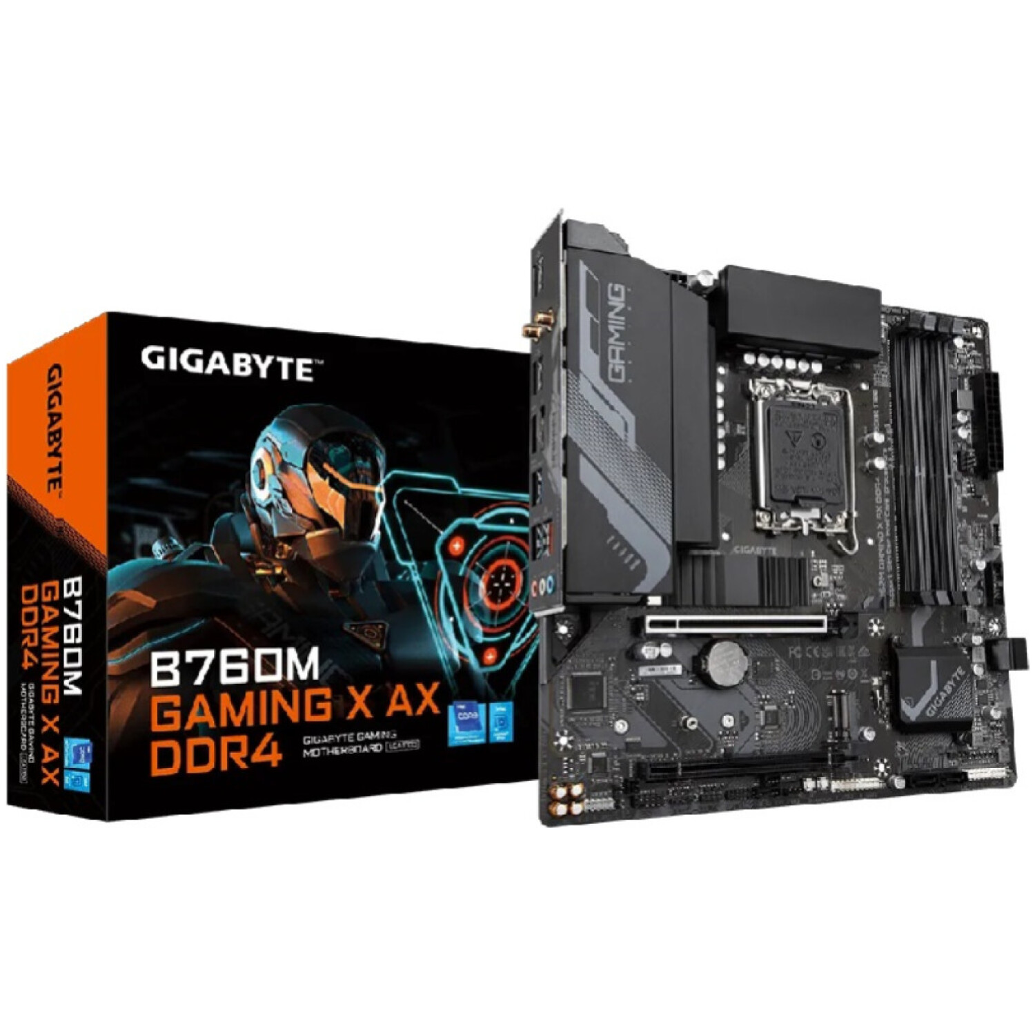 Osnovna plošča 1700 GigaByte B760M GAMING X DDR4 microATX 1xHDMI 2.1 1xDisplayPort 1.2