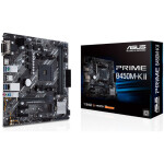 Osnovna plošča AM4 Asus PRIME B450M-K II microATX M.2 VGA DVI HDMI