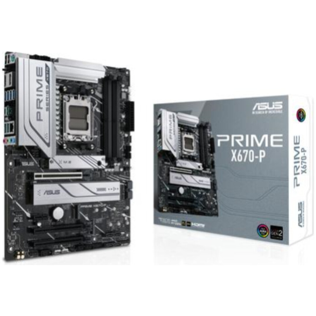 Osnovna plošča AM5 Asus PRIME X670-P ATX 1xHDMI 2.1 1xDisplayPort 1.4