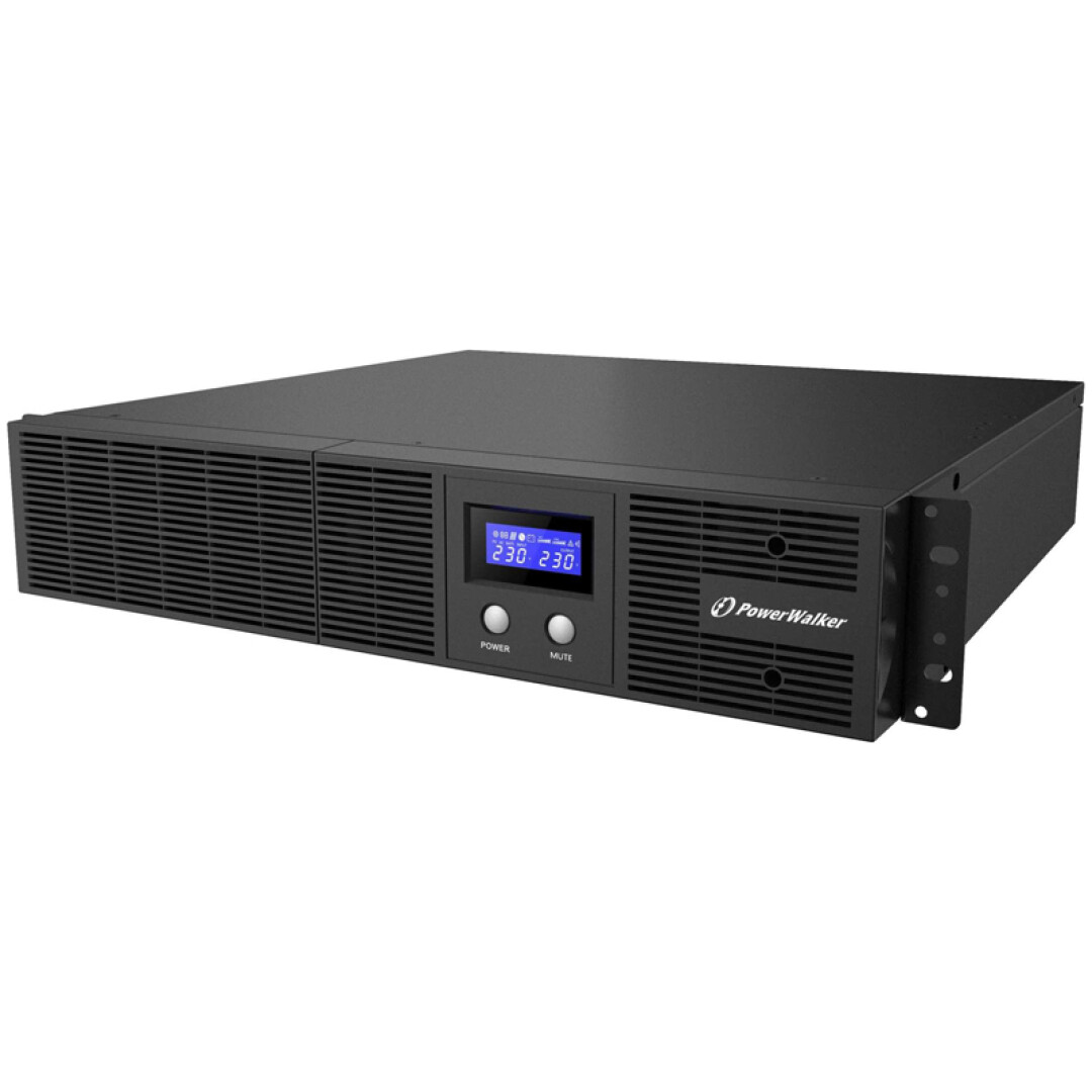 POWERWALKER VI 2200 RLE Line interactive 2200VA 1320W UPS 2U rack brezprekinitveno napajanje