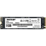 Patriot P320 512GB M.2 NVMe SSD PCIe Gen 3 x4