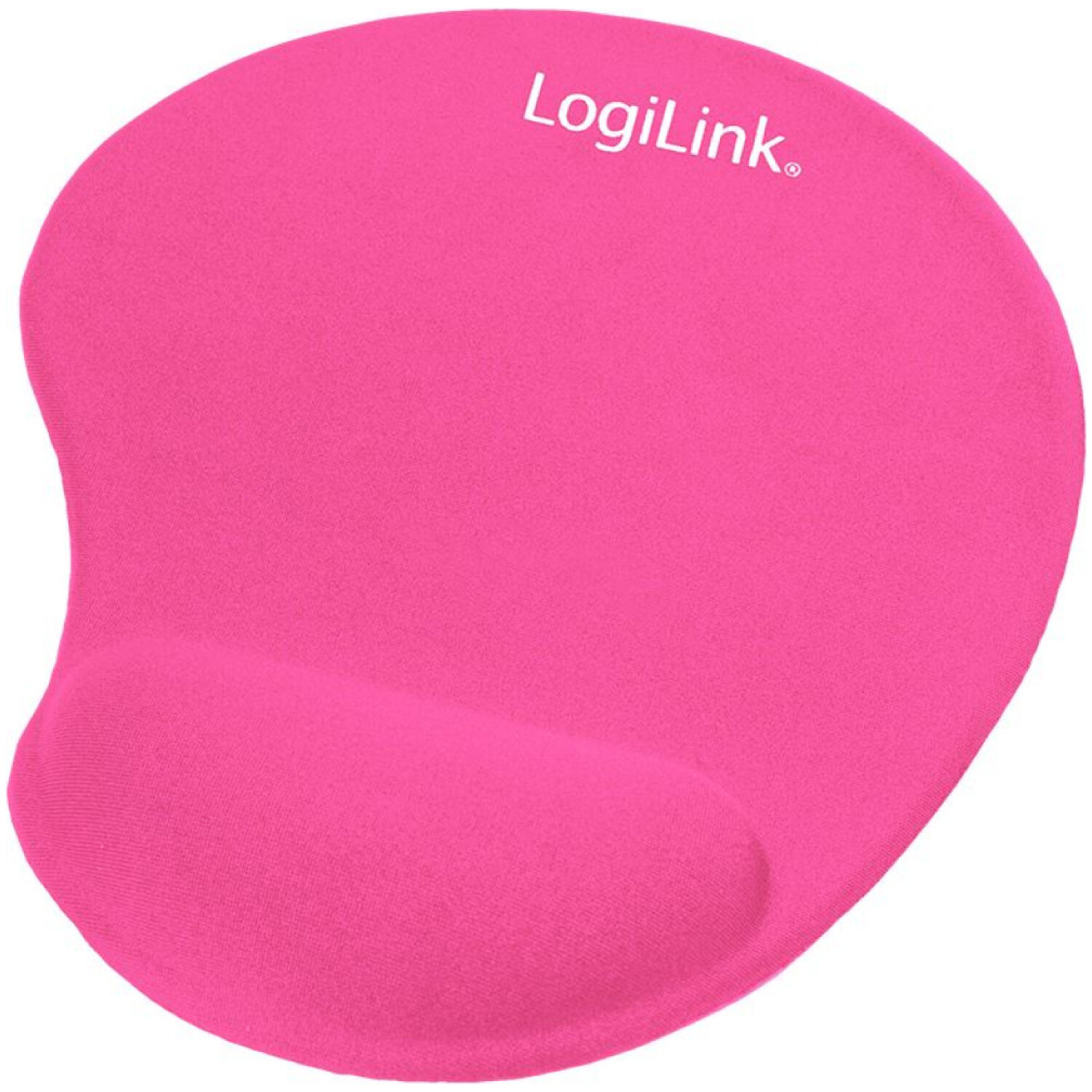 Podloga za miško z gelom ergonomska LogiLink MousePad roza (ID0027P)