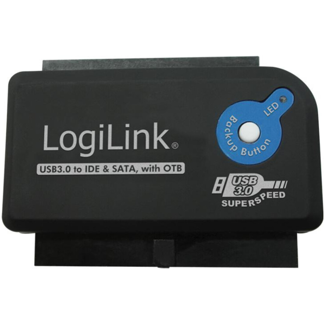 Pretvornik USB 3.0 => IDE/SATA za HDD LogiLink z OTB funkcijo (AU0028A) EOLS-P