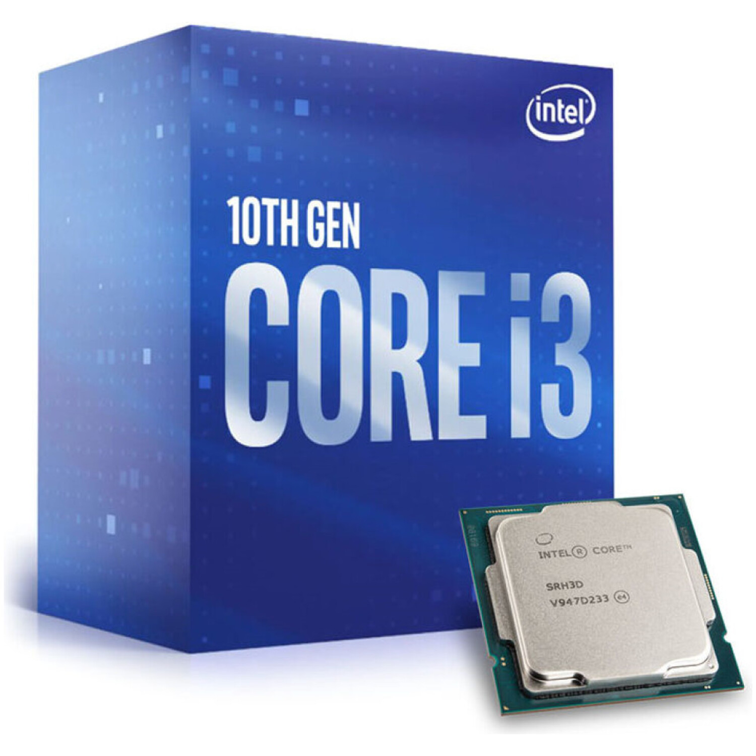 Procesor Intel 1200 Core i3 10100 4C/8T 3.6GHz/4.3GHz BOX 65W grafika HD 630 hladilnik Intel