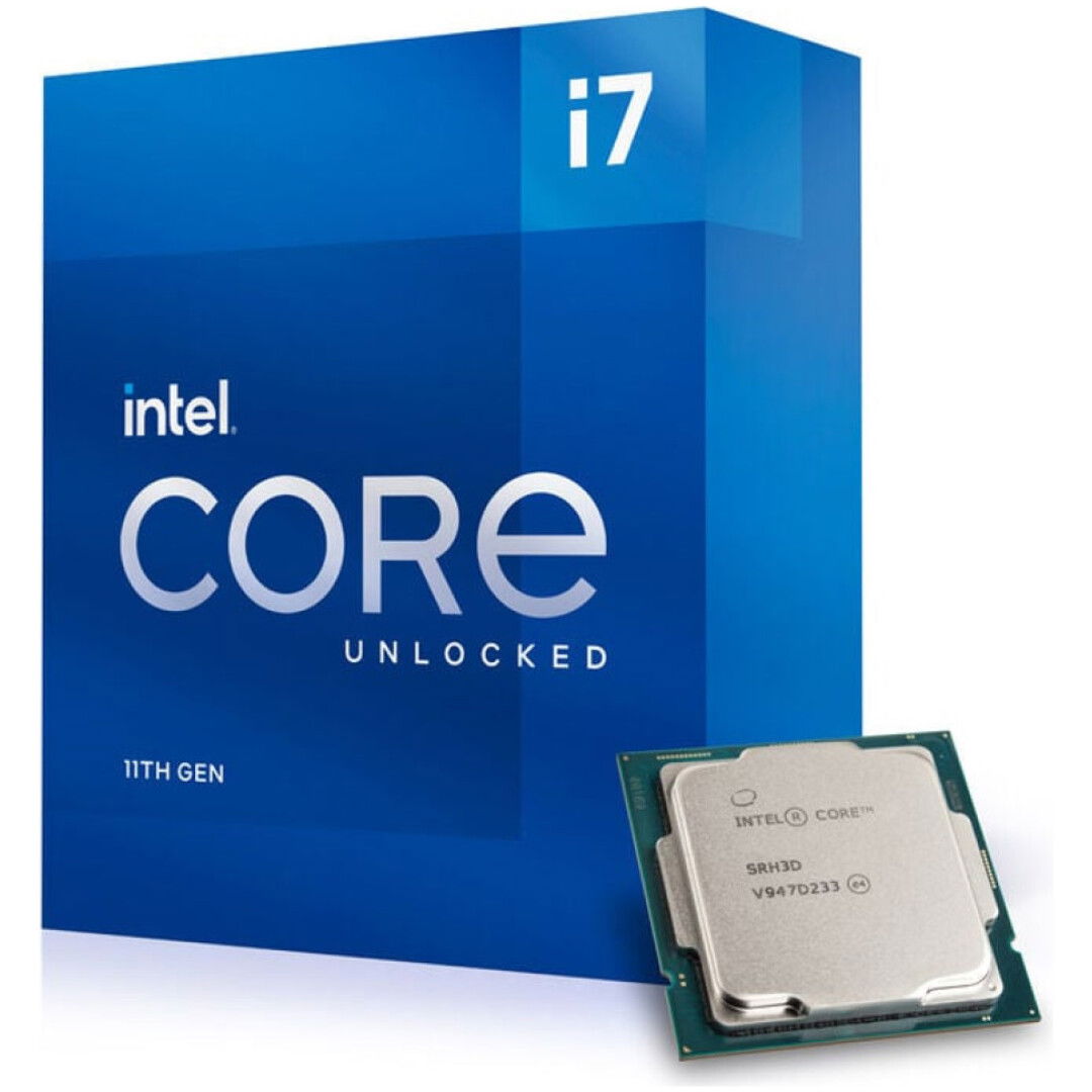 Procesor Intel 1200 Core i7 11700K 8C/16T 3.6GHz/5.0GHz BOX 125W grafika UHD 750 brez hladilnika