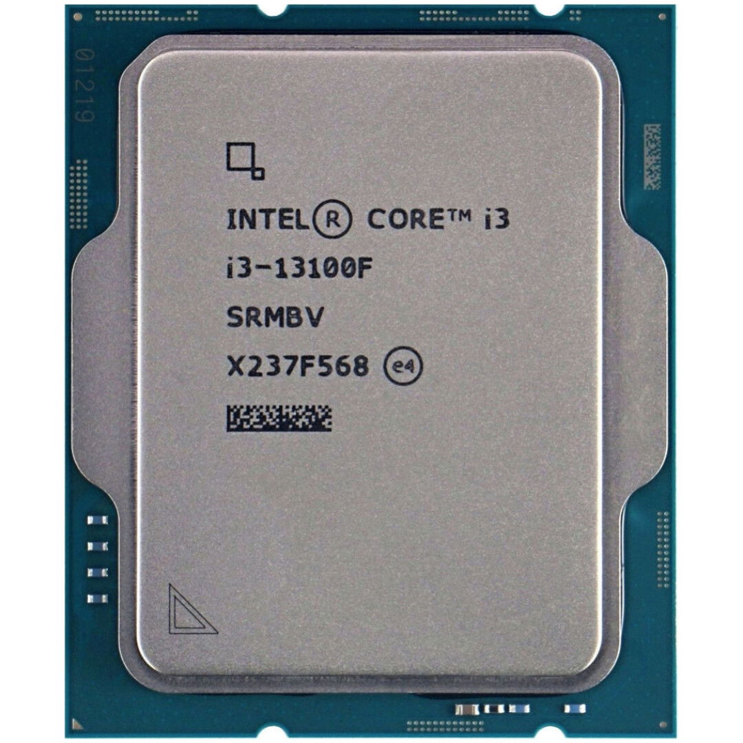 Procesor Intel 1700 Core i3 13100 4C/8T 3.4GHz/4.5GHz tray 58W/89W brez grafike brez hladilnika