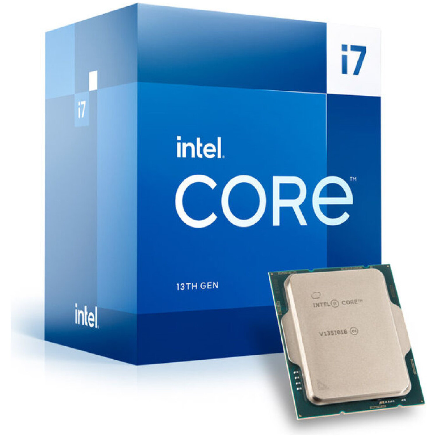 Procesor Intel 1700 Core i7 13700 16C/24T 2.1GHz/5.2GHz BOX 65W/219W grafika HD 770 hladilnik Intel