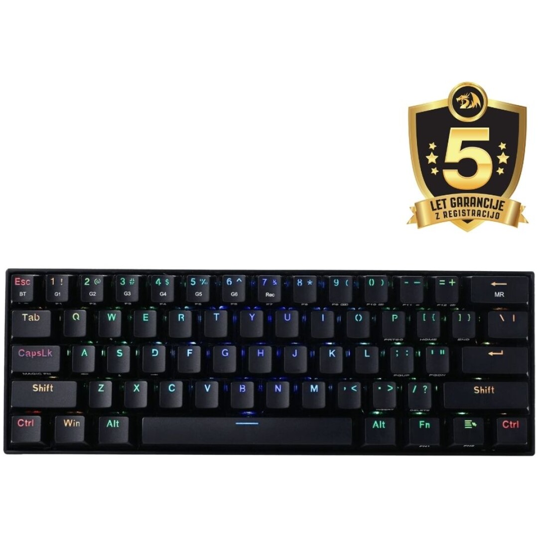 REDRAGON DRACONIC K530RGB PRO BT/ŽIČNA MEHANSKA TIPKOVNICA