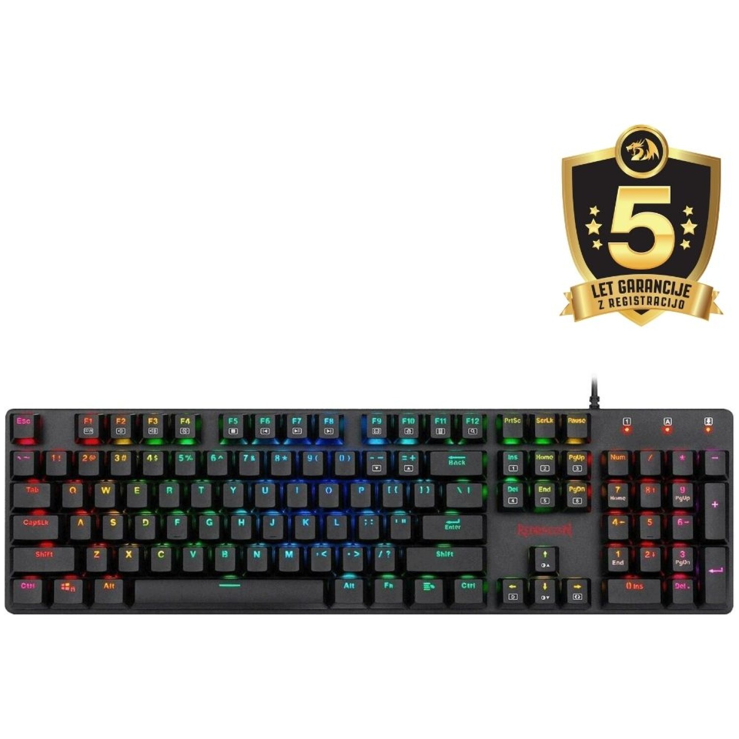 REDRAGON SHRAPNEL K589RGB MEHANSKA TIPKOVNICA