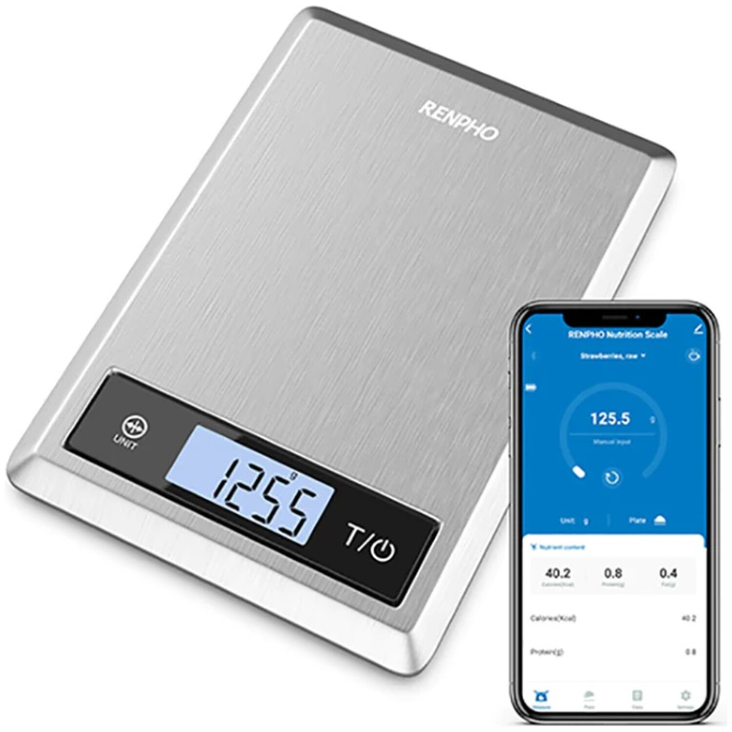 RENPHO Pametna prehranska tehtnica Smart Nutrition Scale - BLE - 3AAA