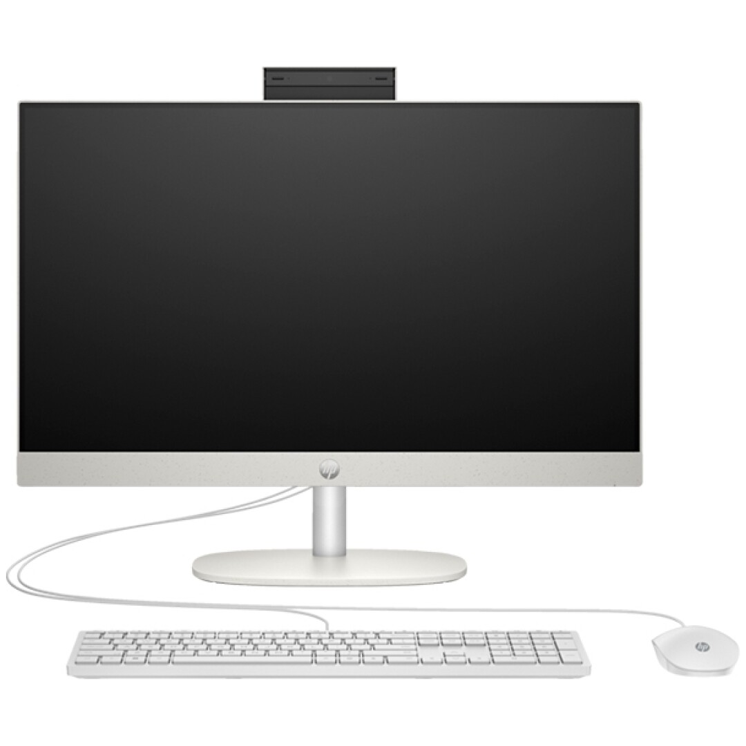 Računalnik HP All-in-One 27-CR3N4 i7 / 16GB / 512GB SSD / 27" FHD / NoOS (bel)