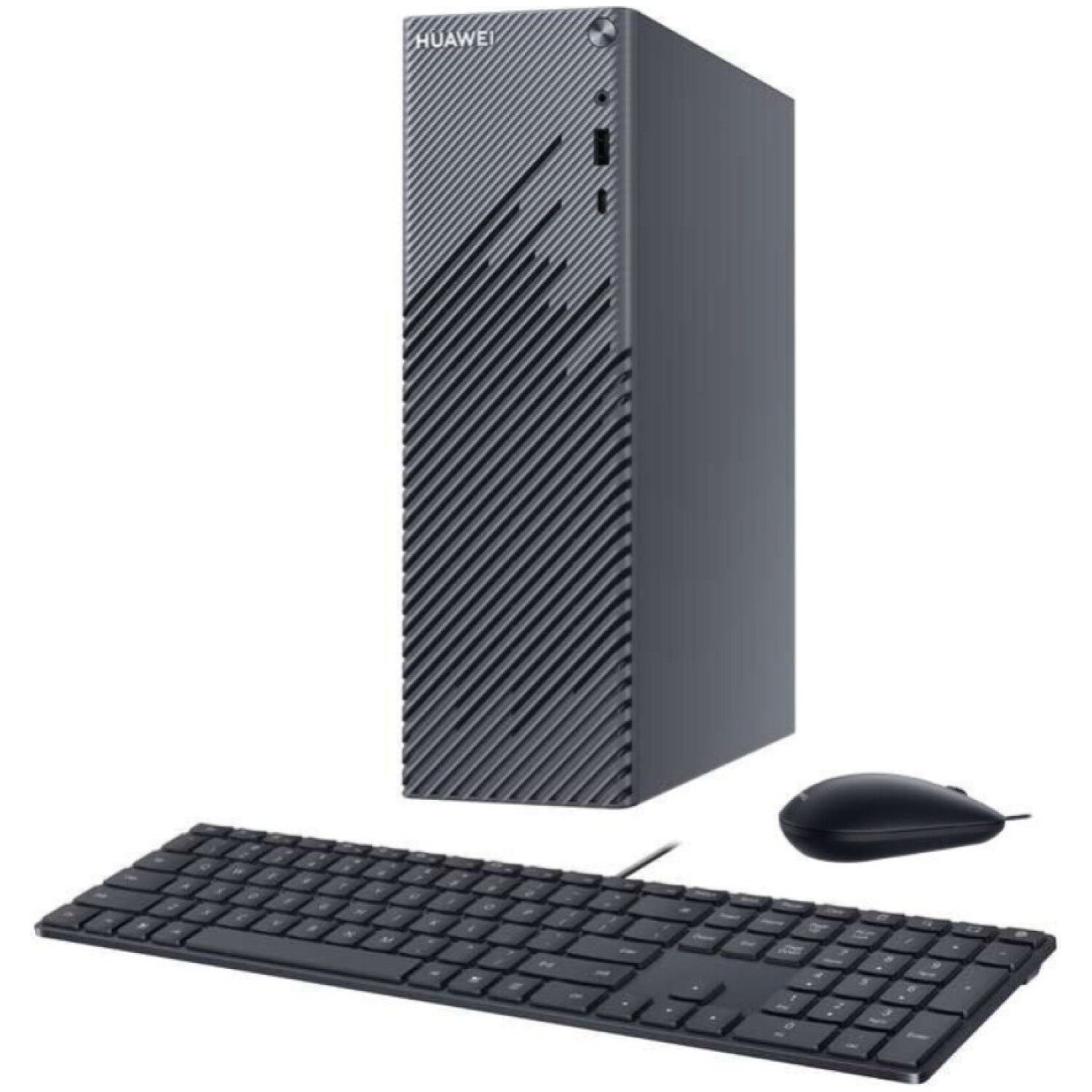 Računalnik Huawei SFF MateStation s R5-4600G/B550/8GB/256GB/AMD Radeon VGA HDMI USB-C/300W-85%/Win10Home siva 53011VYA-TAS