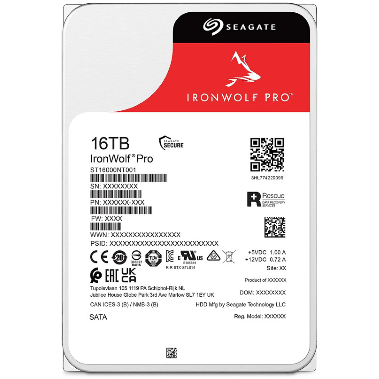 5" SATA3 256MB 7200rpm (ST16000NT001) trdi disk