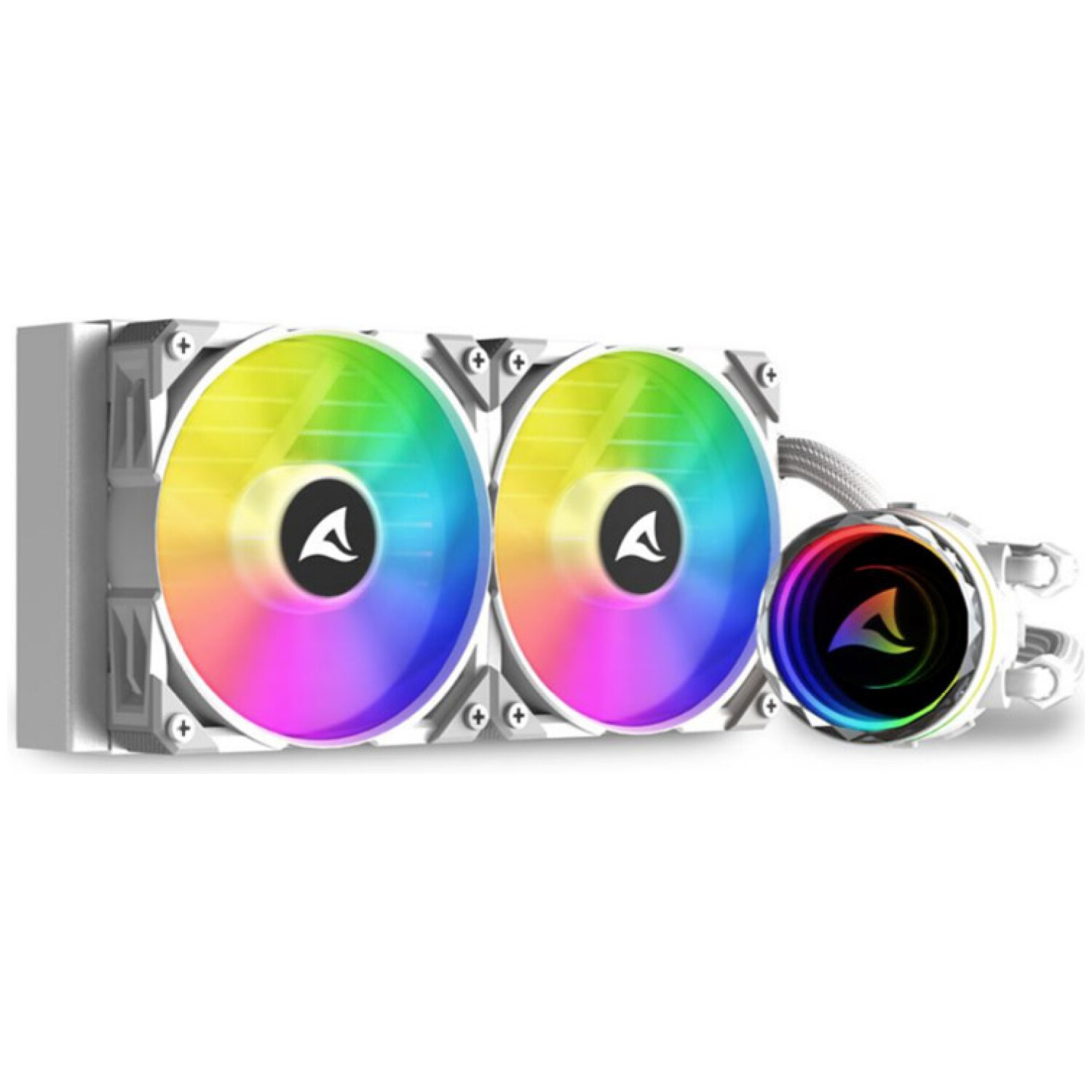 SHARKOON S80 RGB AIO 240mm bela vodno hlajenje