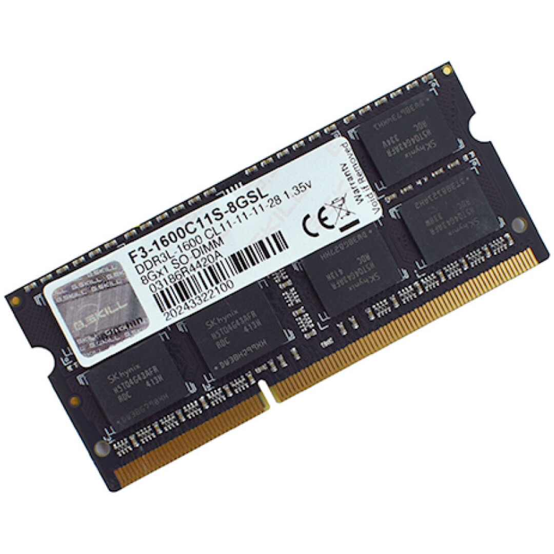 SO-DIMM DDR3L 8GB 1600MHz CL11 Single (1x8GB) G.Skill 1