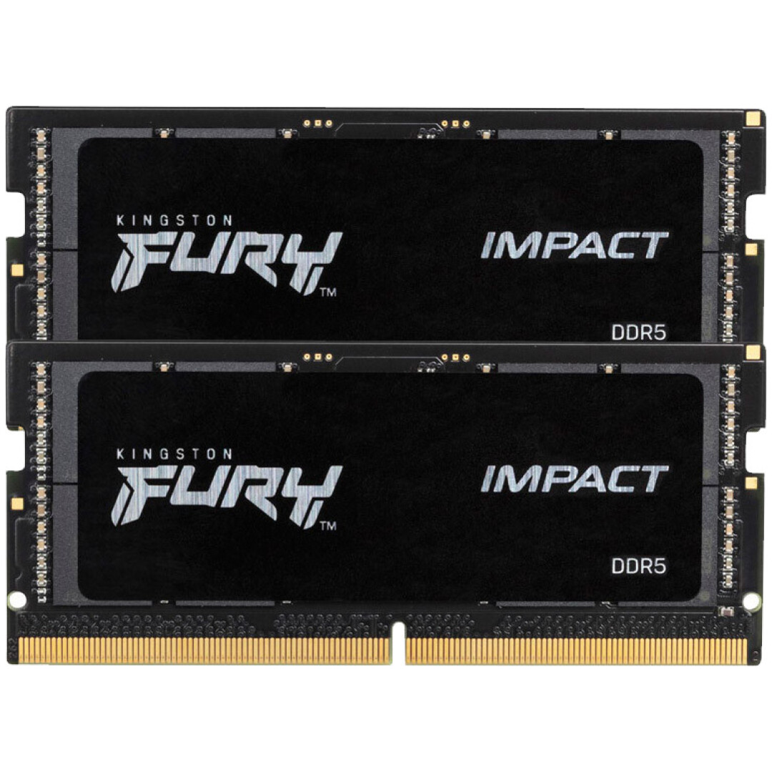 SO-DIMM DDR5 32GB 4800MHz CL40 KIT (2x16GB) Kingston Fury Impact 1