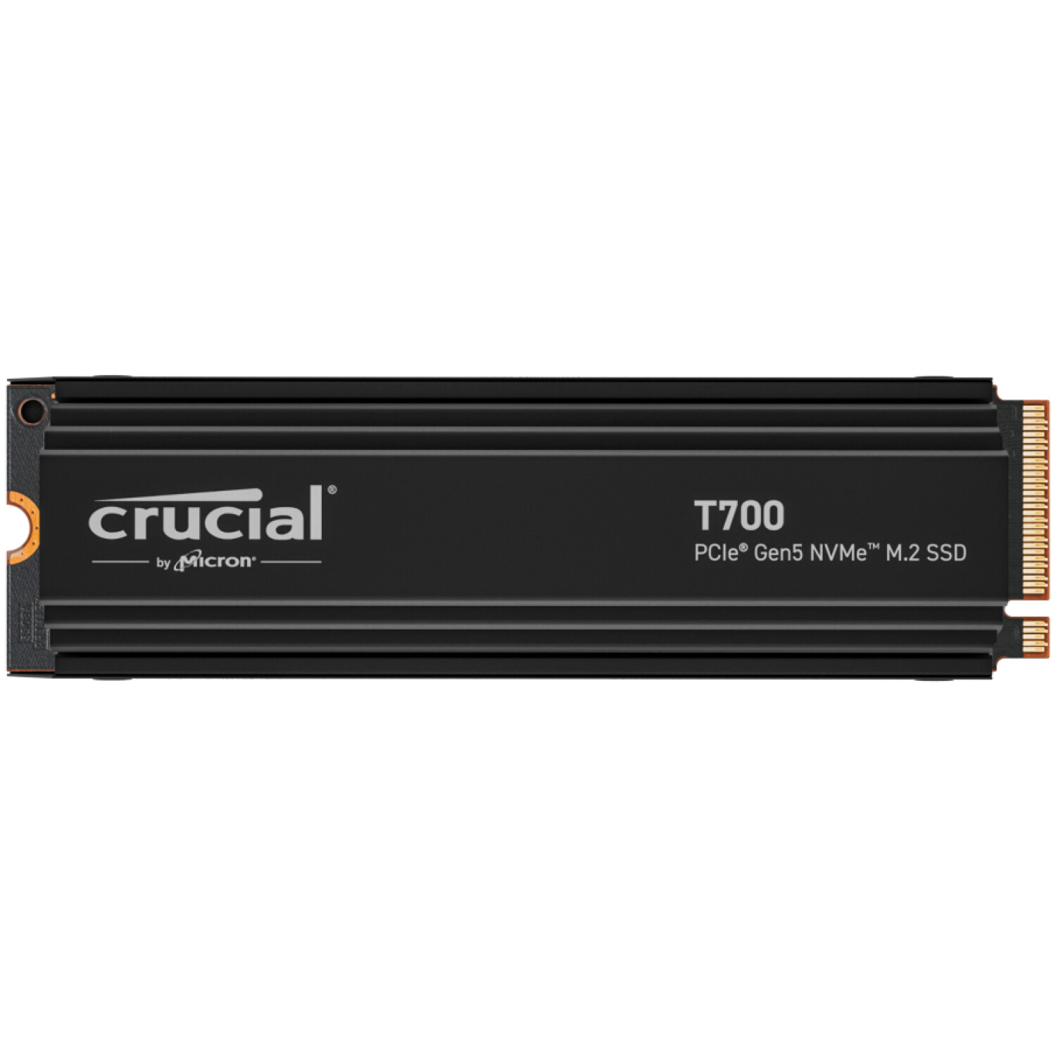 Disk SSD M.2 NVMe PCIe 5.0 2TB Crucial T700 2280 12400/11800MB/s s hladilnikom (CT2000T700SSD5)