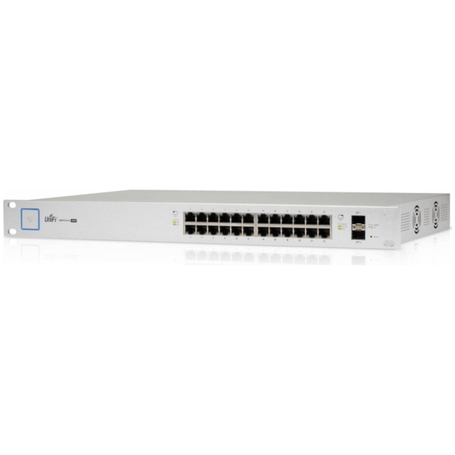 STIKALO 24-PORT UBIQUITI UniFi 10/100/1000 1000 2xSFP PoE+ Managed Rackmount (US-24-250W)