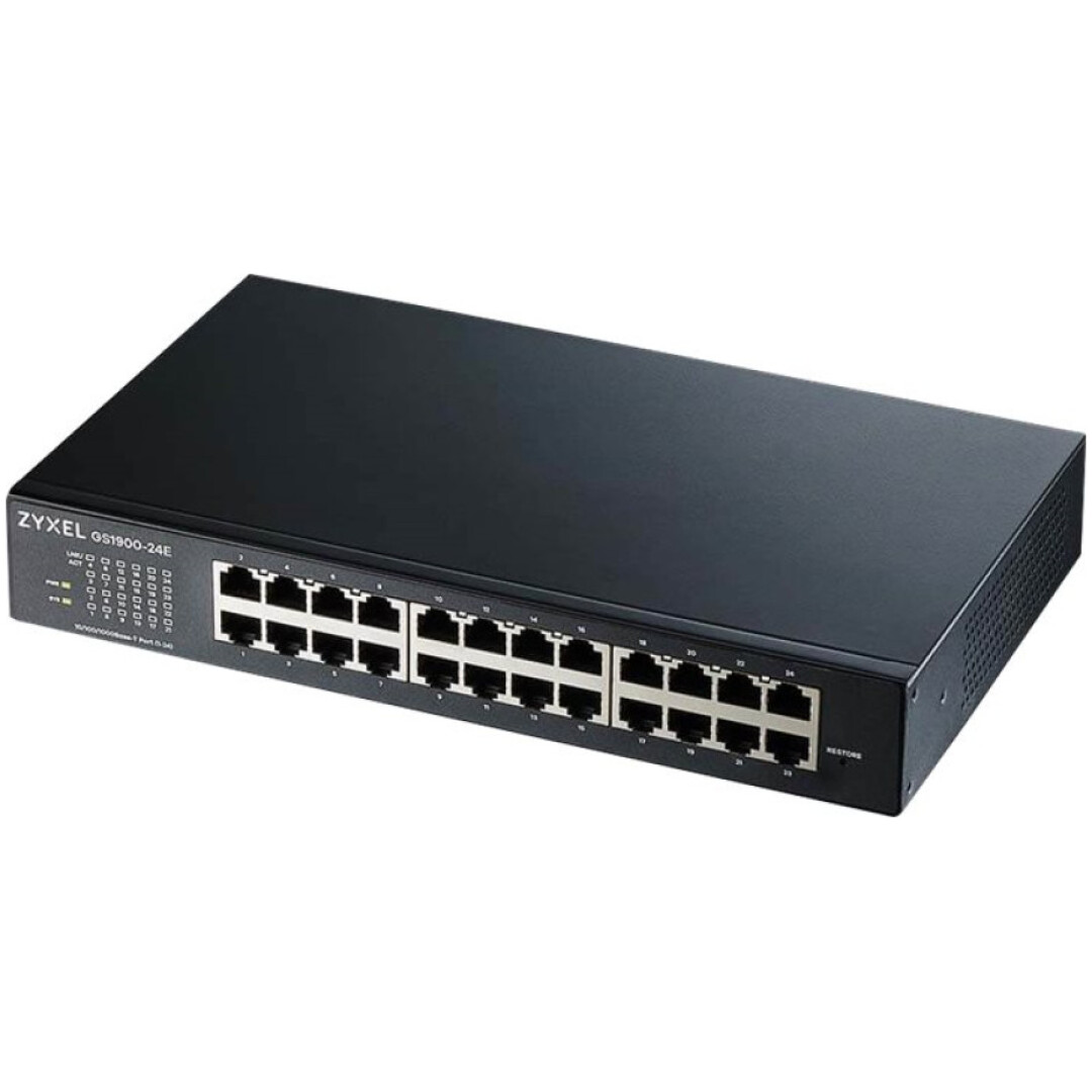 STIKALO 24-PORT ZyXEL Smart 10/100/1000 Managed (GS1900-24E-EU0103F)