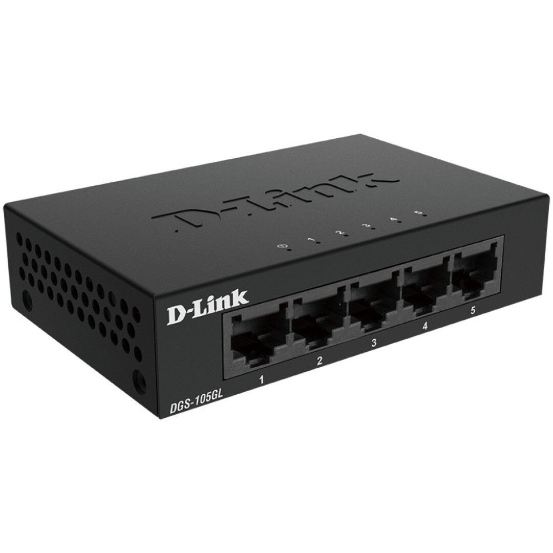 STIKALO 5-PORT D-link 100/1000 (DGS-105GL)