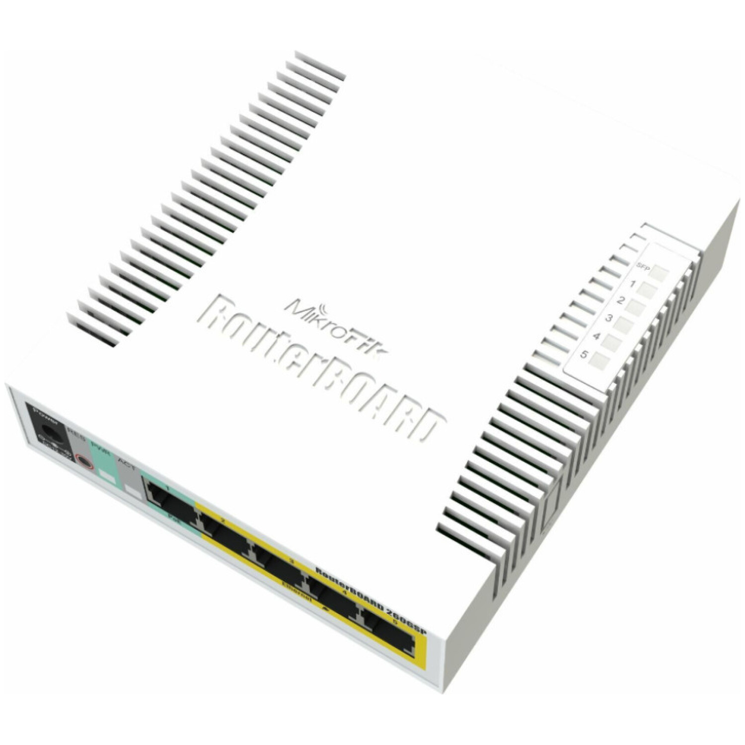 STIKALO 5-PORT Mikrotik RB260GSP CSS106-1G-4P-1S 100/1000 (CSS106-1G-4P-1S)