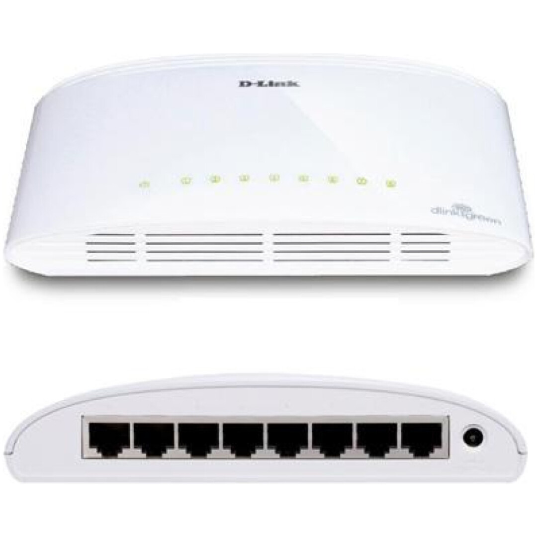 STIKALO 8-PORT D-link 100/1000 (DGS-1008D)