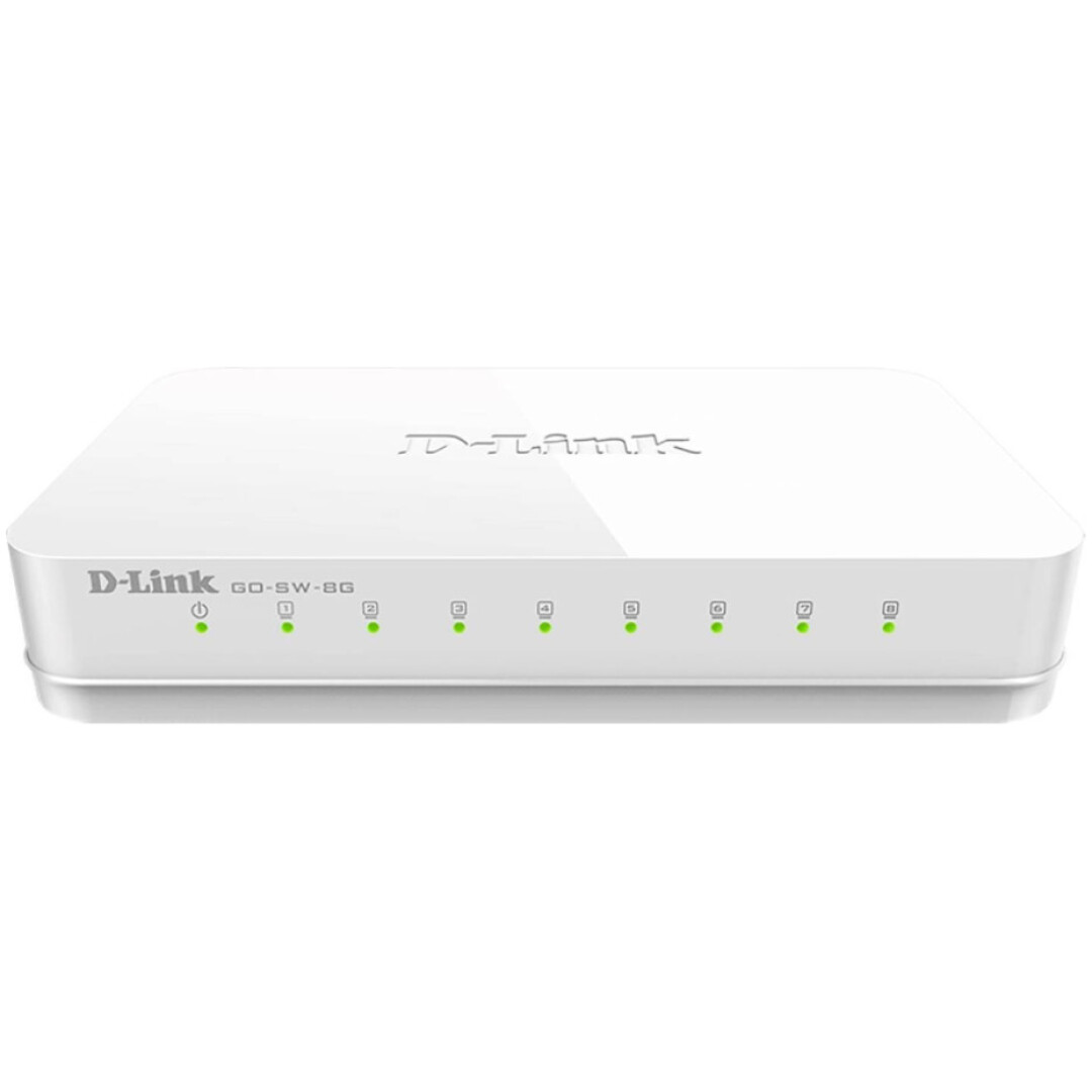 STIKALO 8-PORT D-link 100/1000 (GO-SW-8G)