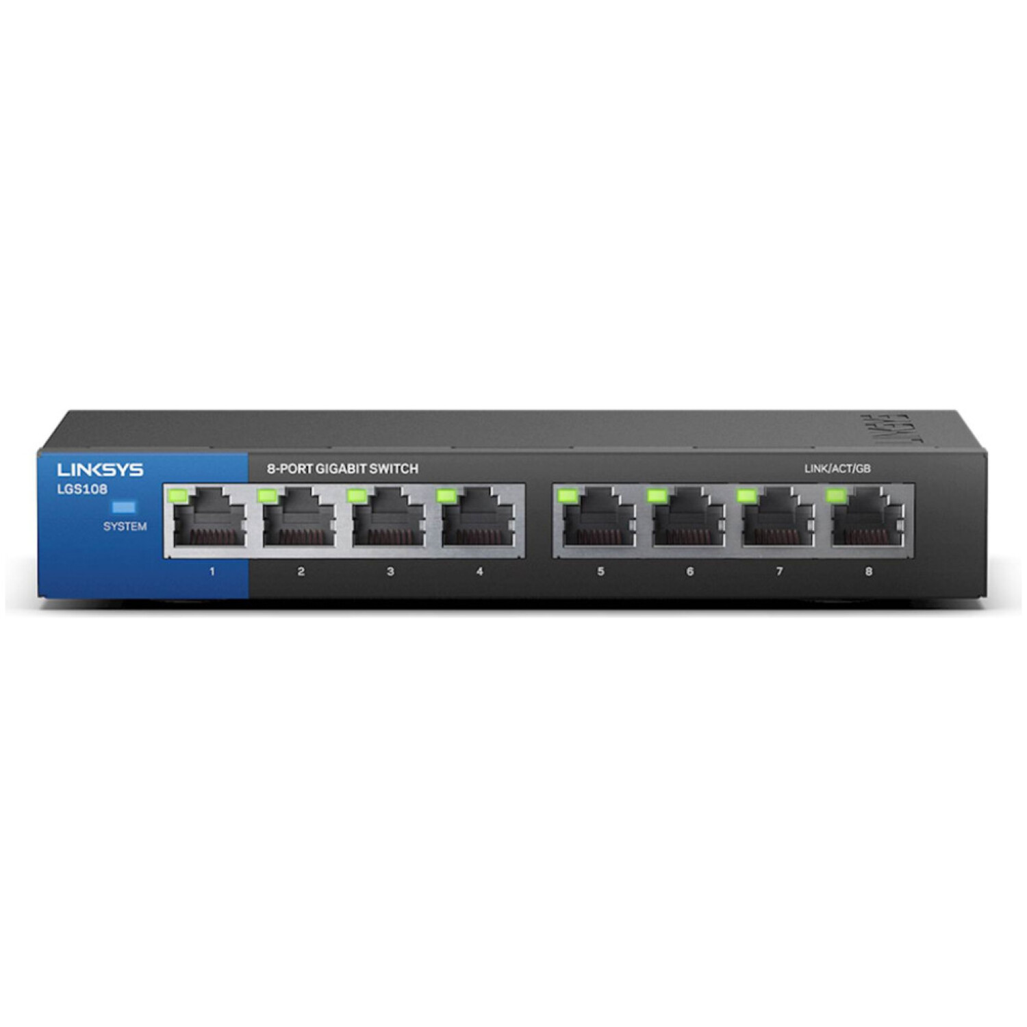 STIKALO 8-PORT Linksys 100/1000 (LGS108-EU-RTL)