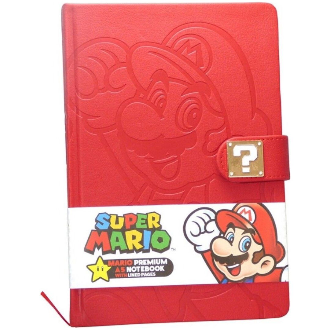 SUPER MARIO A5 PREMIUM BELEŽNICA PYRAMID