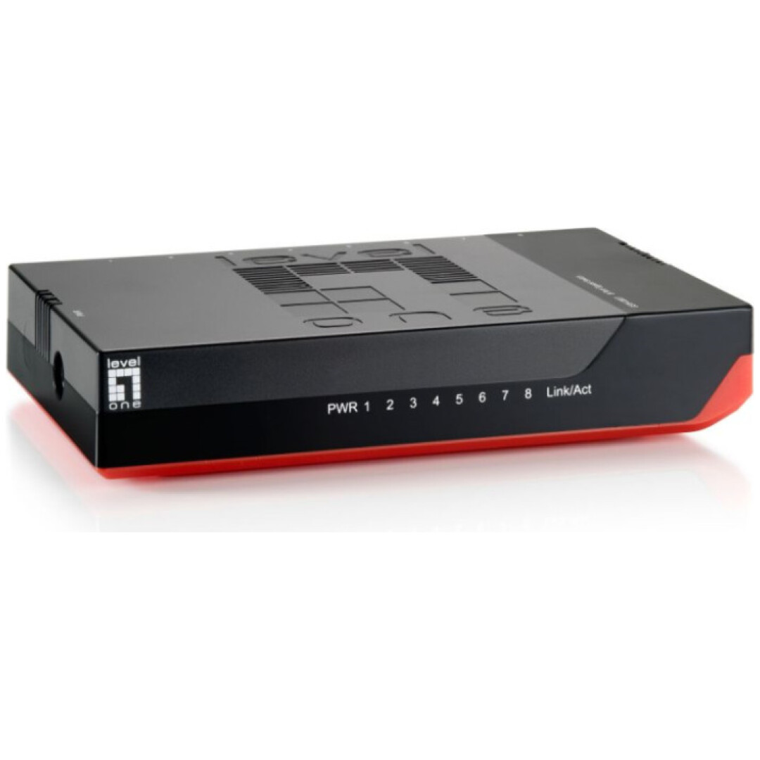 SWITCH 8-PORT 100/1000 Level ONE GSW-0807