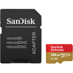 SanDisk Extreme microSDXC Mobile Gaming 128GB hitrost190MB/s & 90MB/s A2 C10 V30 UHS-I U3