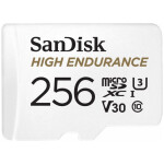 SanDisk High Endurance video microSDHC 256GB + SD Adapter Full HD / 4K video