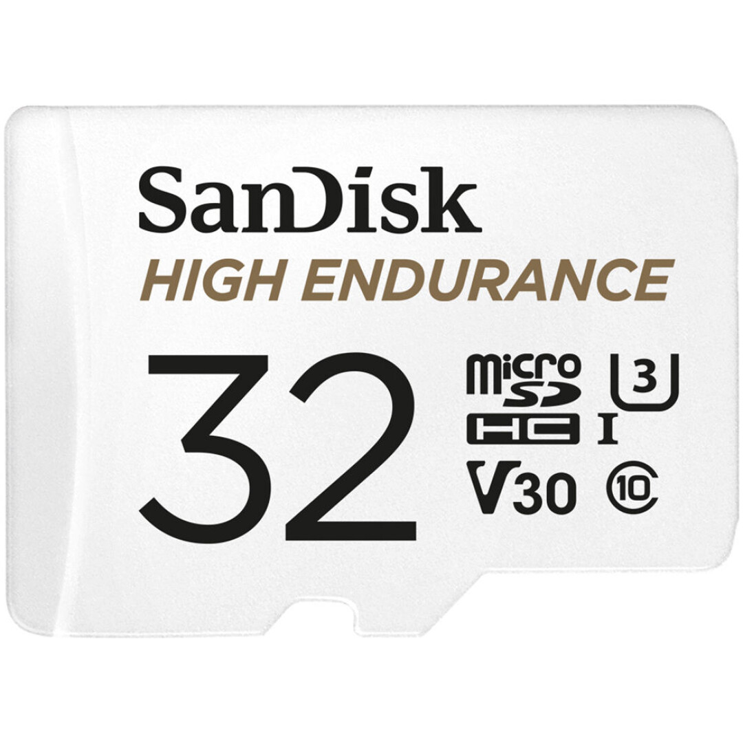 SanDisk High Endurance video microSDHC 32GB + SD Adapter Full HD / 4K video