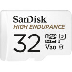 SanDisk High Endurance video microSDHC 32GB + SD Adapter Full HD / 4K video