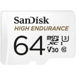 SanDisk High Endurance video microSDHC 64GB + SD Adapter Full HD / 4K video