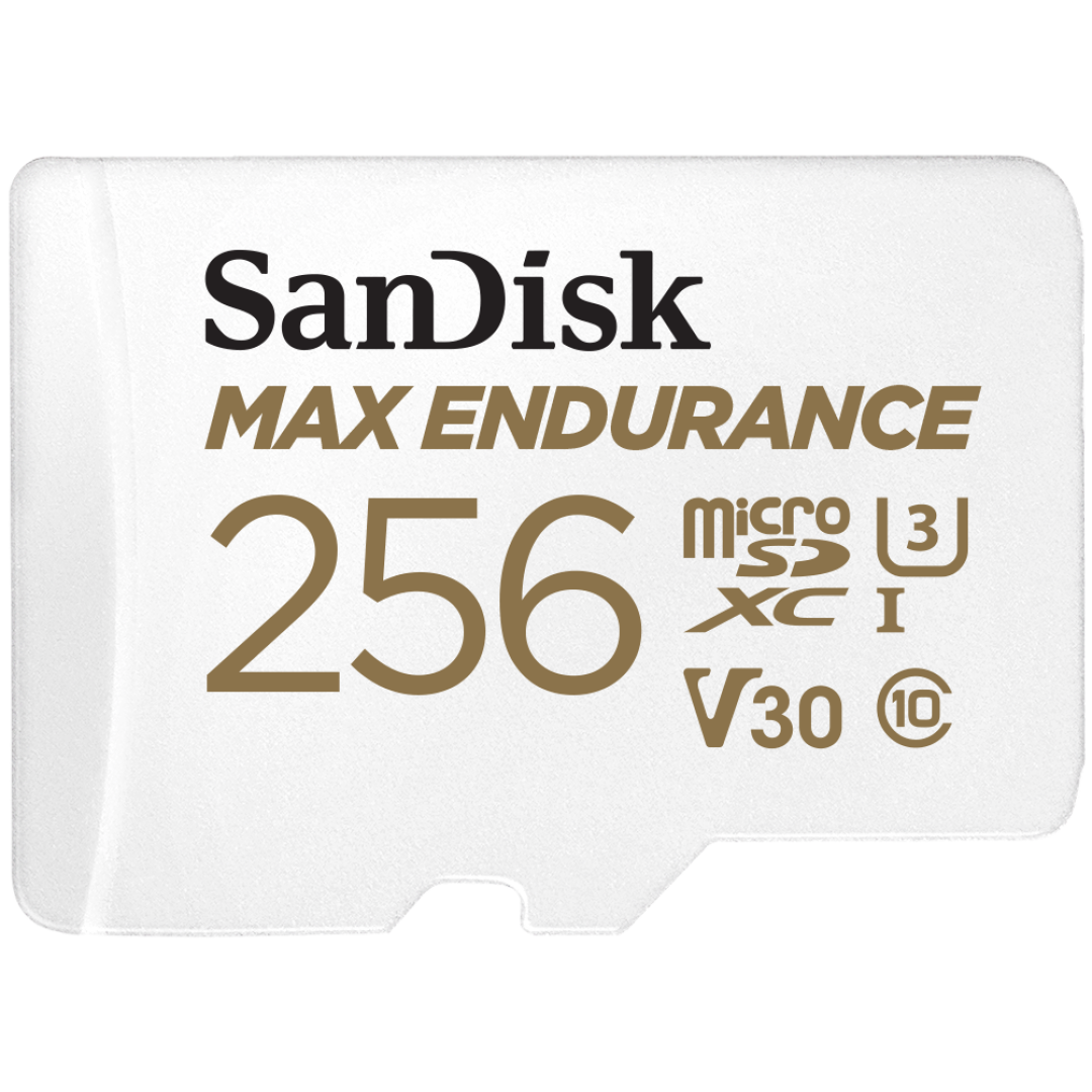 SanDisk MAX ENDURANCE microSDXC 256GB + SD Adapter