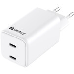 Sandberg AC Charger Dual USB-C PD65W EU