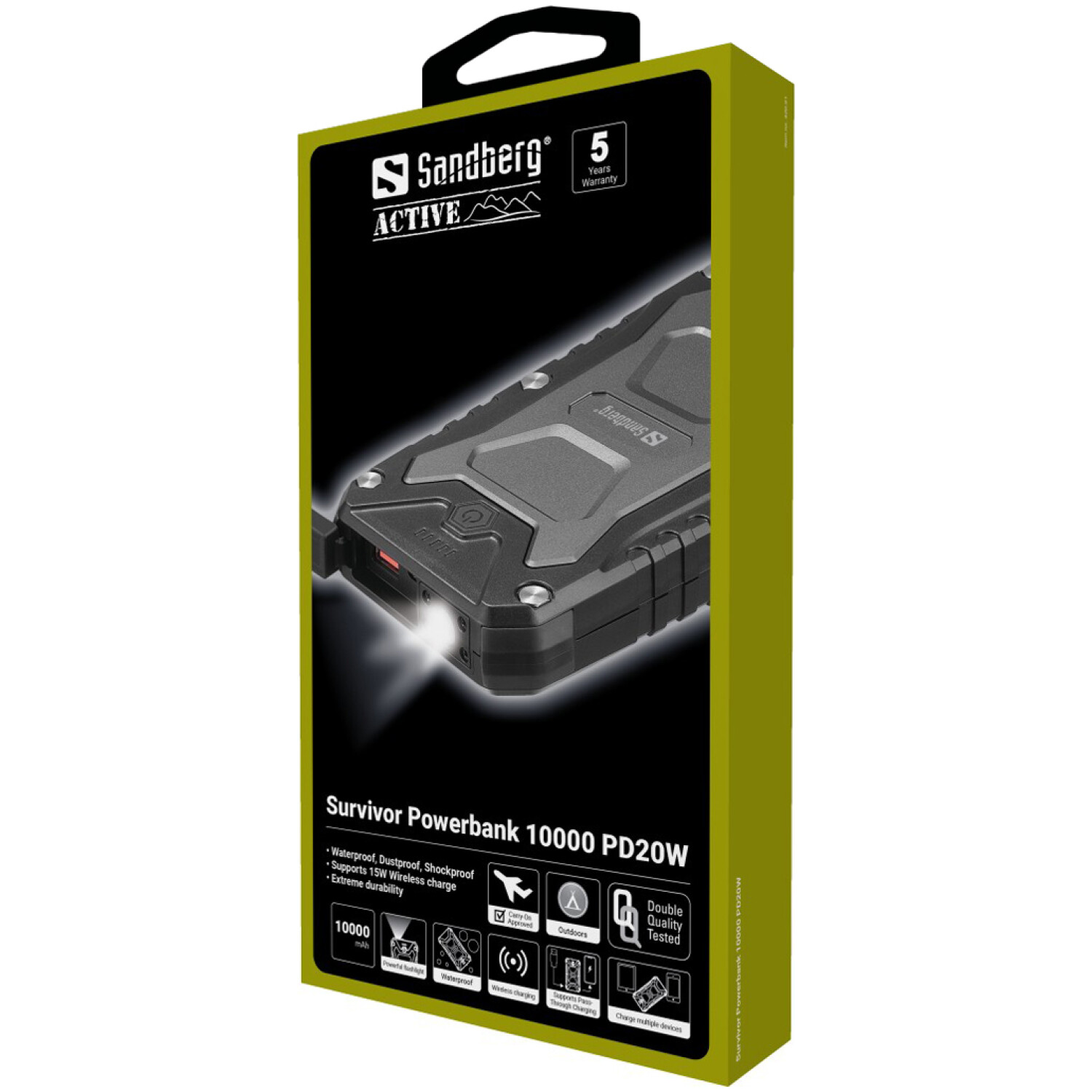 Sandberg Survivor Power Bank 10000 PD20W