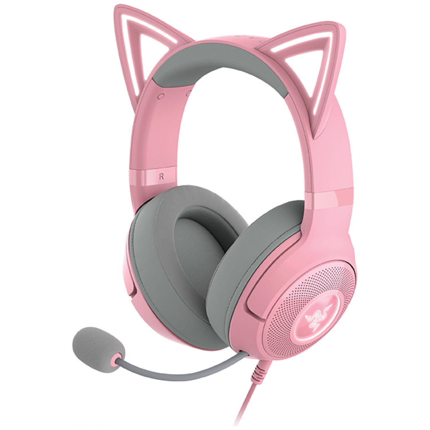 Slušalke Razer Kraken Kitty V2 Quartz