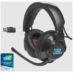 Slušalke brezžične JBL naglavne z mikrofonom USB sprejemnik Quantum 610 črna Gaming (JBLQUANTUM610BLK)