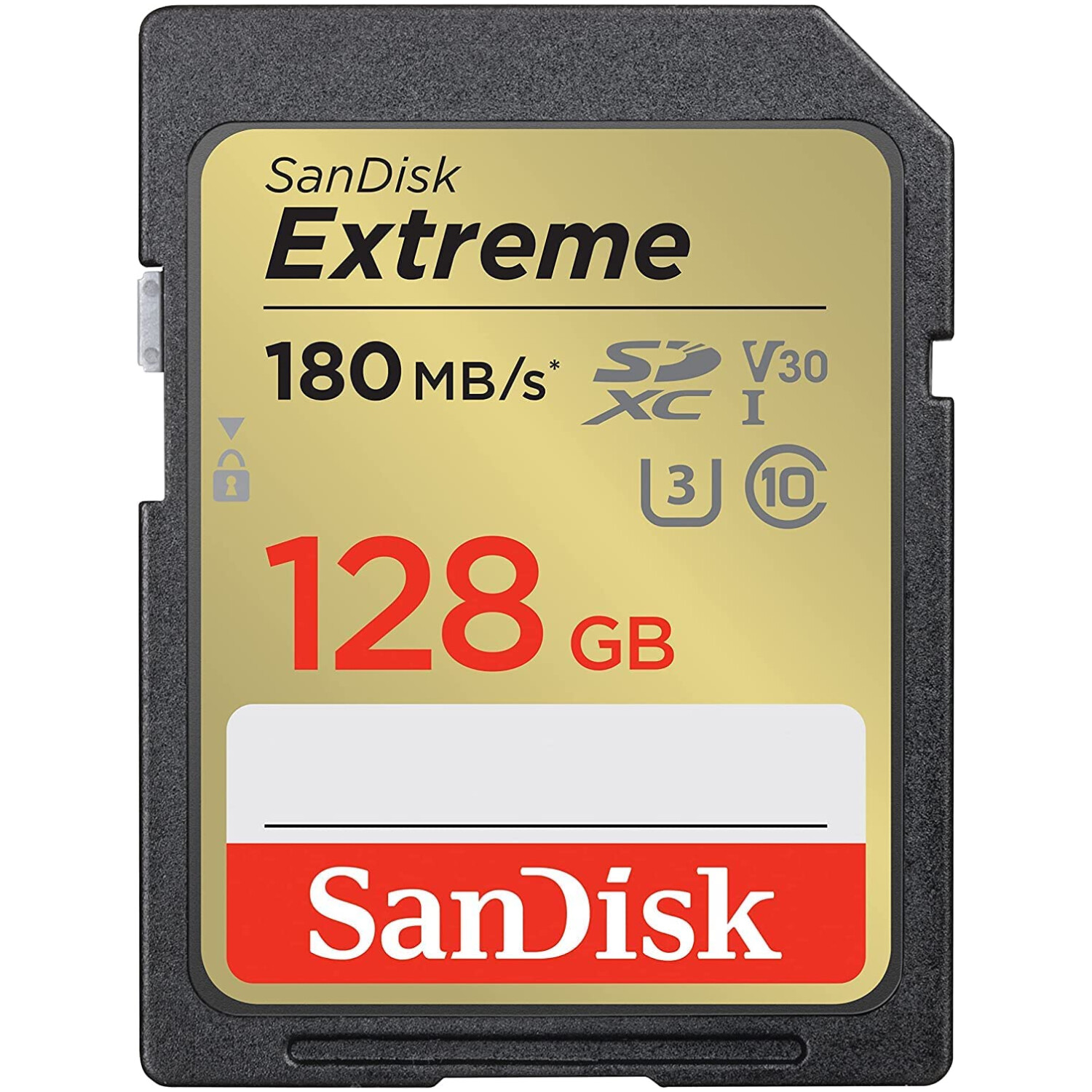 Spominska kartica SDXC 128GB Sandisk Extreme 90MB/s/180MB/s U3 V30 UHS-I (SDSDXVA-128G-GNCIN)