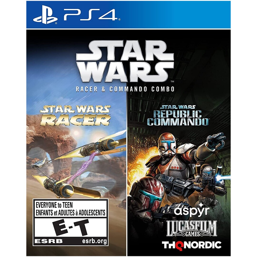 Star Wars Racer and Commando Combo (PS4)