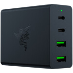 Stenski polnilec Razer 4-port USB-C 130W GaN